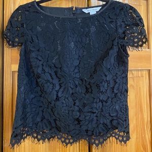 White House Black Market black lace top. (Set)